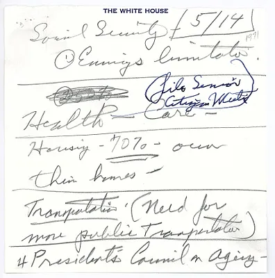 Friday, May 14, 1971, Meeting with Senior Citizens