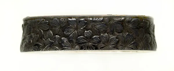 Fuchi with Cherry Blossoms