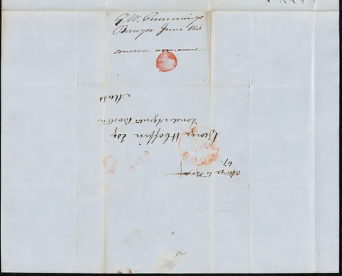 G. W. Cummings to George Coffin, no day June 1846