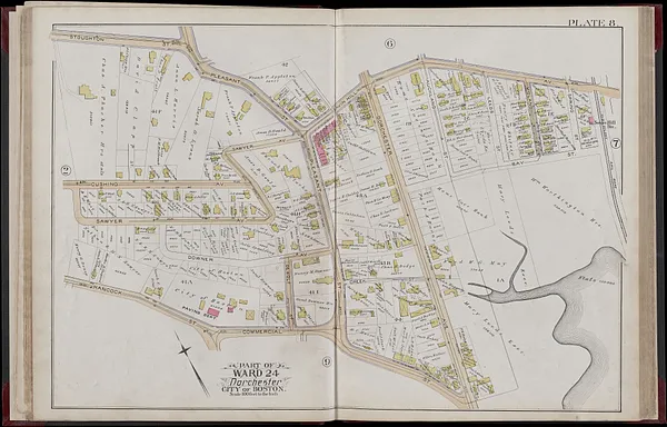 Atlas of the city of Boston, volume five, Dorchester Mass.