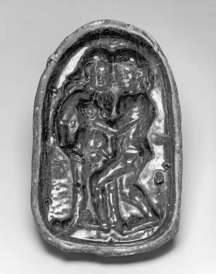 Gingerbread Mold with Lovers