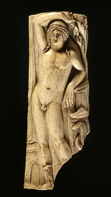 Plaque with Apollo