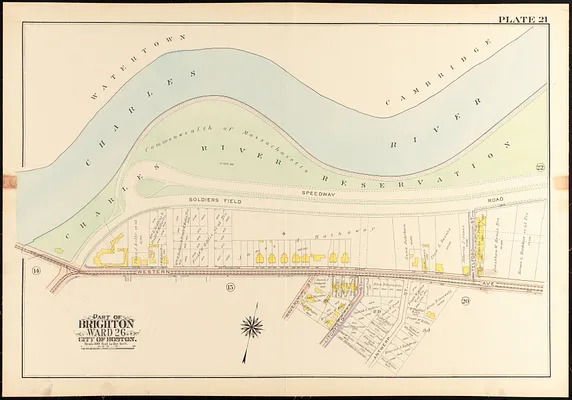 Atlas of the city of Boston, wards 25 & 26, Brighton