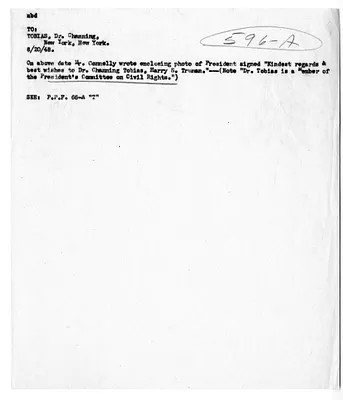 Cross Reference Memorandum
