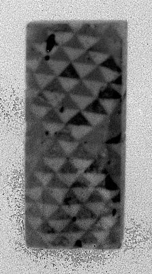 Inlay Fragment with Diamond Pattern