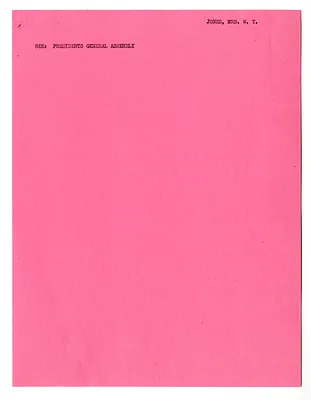 Cross Reference Memorandum
