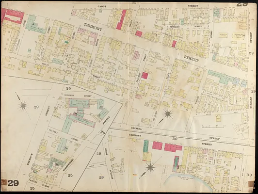 Insurance map of Charlestown : portions of Roxbury (now annexed to Boston) and Cambridge : 1868 : corrected Nov. 1871