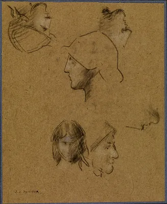 Studies of Six Heads