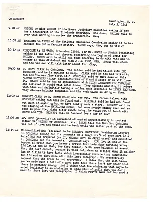 Summaries of Telephone Conversations
