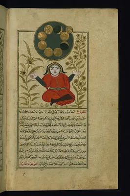 Formation of the Crescent of the Moon