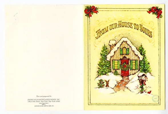 Christmas Card from Audrey and Fred L. Truman to Bess W. Truman