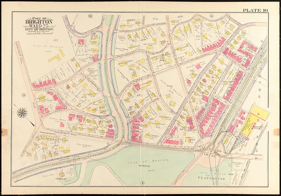 Atlas of the city of Boston, wards 25 & 26, Brighton