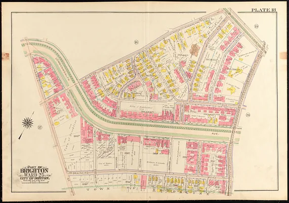 Atlas of the city of Boston, wards 25 & 26, Brighton