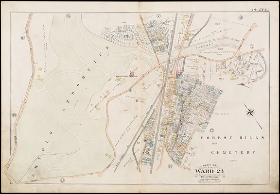 Atlas of the city of Boston, West Roxbury