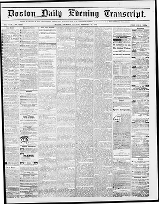 Boston Daily Evening Transcript