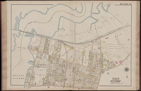 Atlas of the city of Chelsea and the towns of Revere & Winthrop, Massachusetts