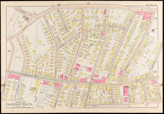 Atlas of the city of Boston, Roxbury