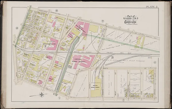 Atlas of the city of Cambridge, Massachusetts