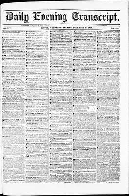Daily Evening Transcript
