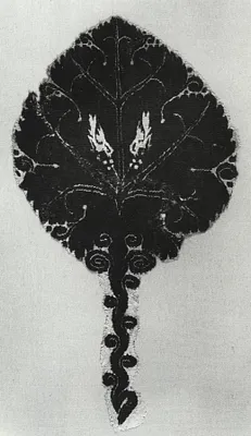Garment Decoration with Branch of a Tree and Two Birds