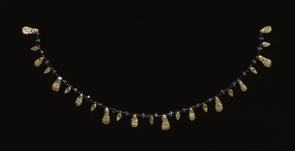 Necklace with Relief Pendants
