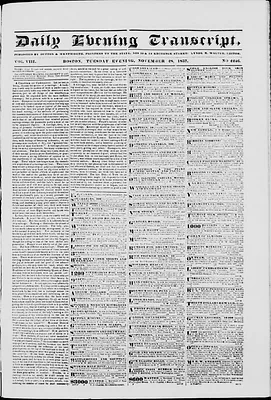 Daily Evening Transcript
