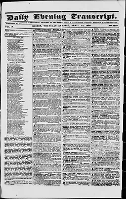 Daily Evening Transcript