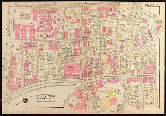 Atlas of the city of Boston, Roxbury