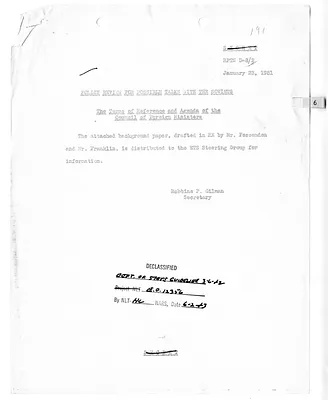 Memorandum from Robbins Gilman, Policy Review for Possible Talks with the Soviets: The Terms of Reference and Agenda for the Council of Foreign Ministers