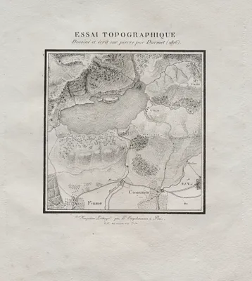 Receuil d'essais lithographiques:  Essai topographique