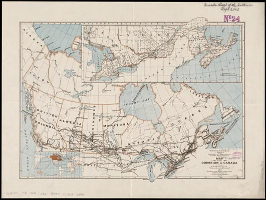 Map of the Dominion of Canada