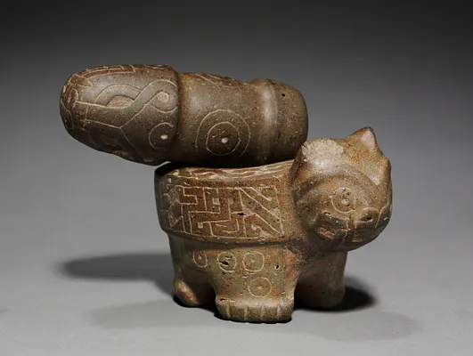 Feline Mortar and Pestle