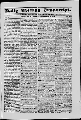 Daily Evening Transcript