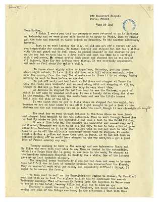 Letter to Edith Foster Dulles