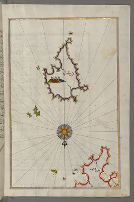 Map of Serofos (Koyunluga) Island
