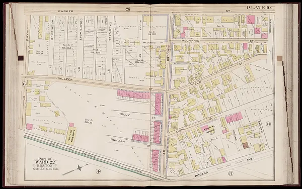Atlas of the city of Boston : Roxbury, Mass. : volume three : from actual surveys and official records