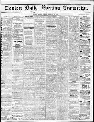 Boston Daily Evening Transcript