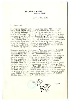 Memorandum from Shirley M. Green