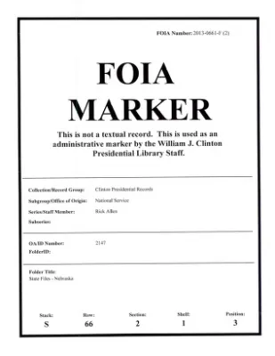 State Files – Nebraska