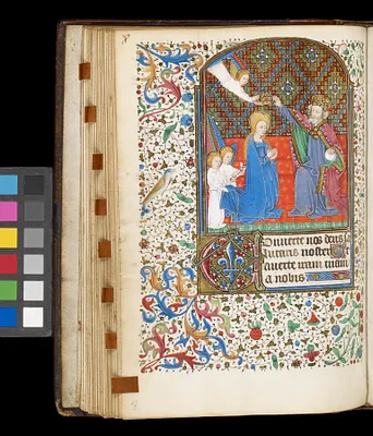 Leaf from Book of Hours