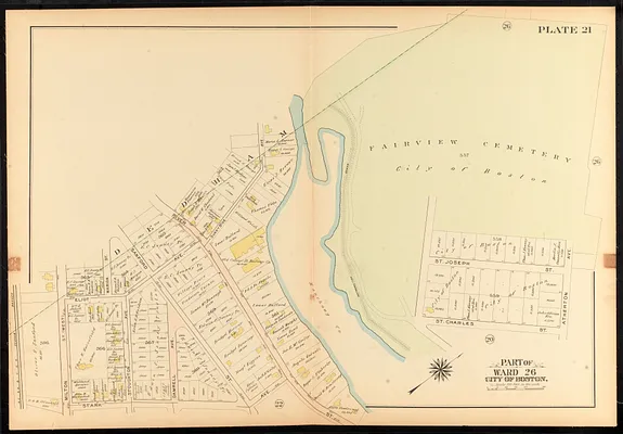 Atlas of the city of Boston, ward 26, Hyde Park