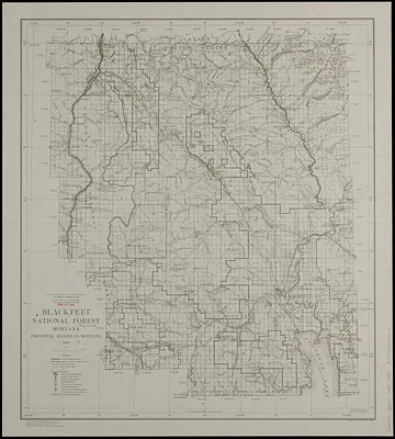 Blackfeet National Forest, Montana