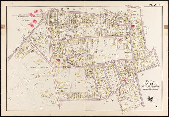 Atlas of the city of Boston, West Roxbury