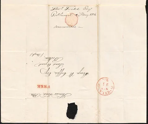 Thomas Todd to George Coffin, 24 May 1836