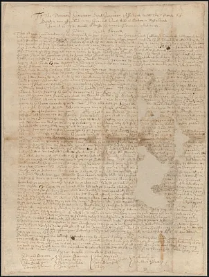 Petition from Sudbury residents to King Charles