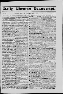 Daily Evening Transcript