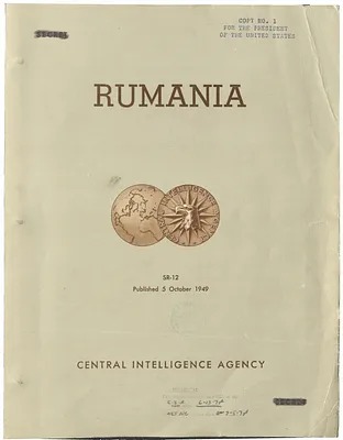 Report, Central Intelligence Agency, Rumania, Situation Report 12