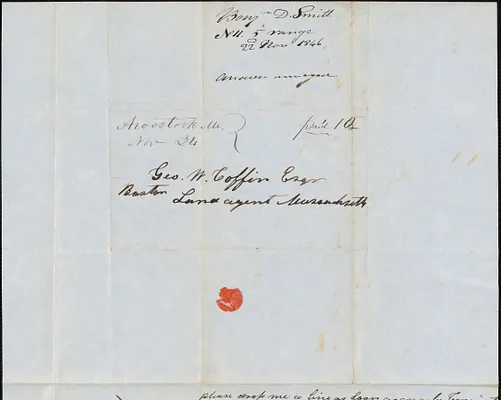 Ben D. Smith to George Coffin, 22 November 1846