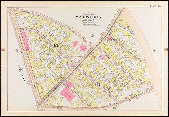 Atlas of the city of Boston, South Boston
