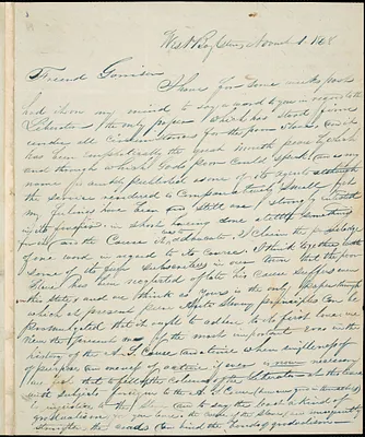Letter from Maynard King, West Boylston, [Massachusetts], to William Lloyd Garrison, 1838 November 1